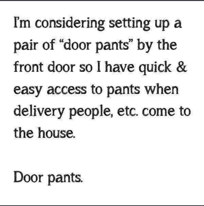 door+pants