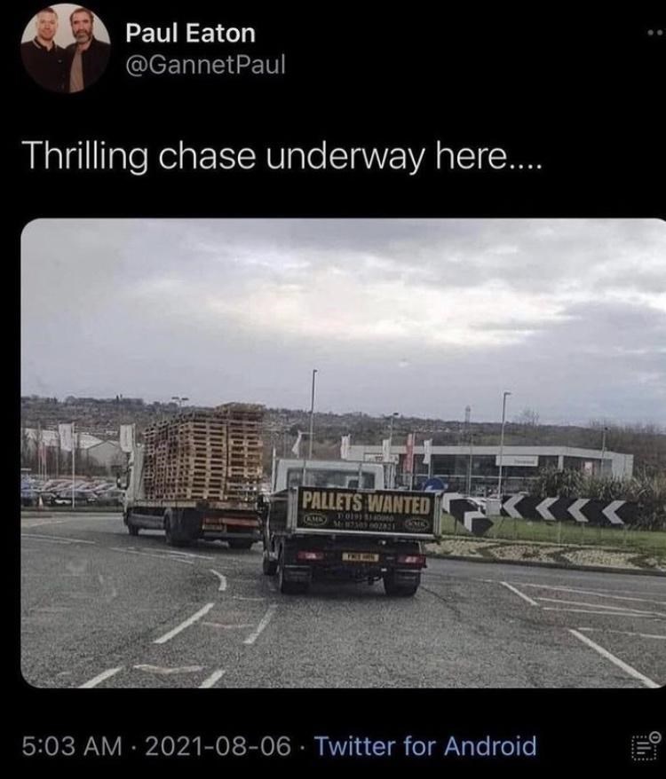pallet+chase