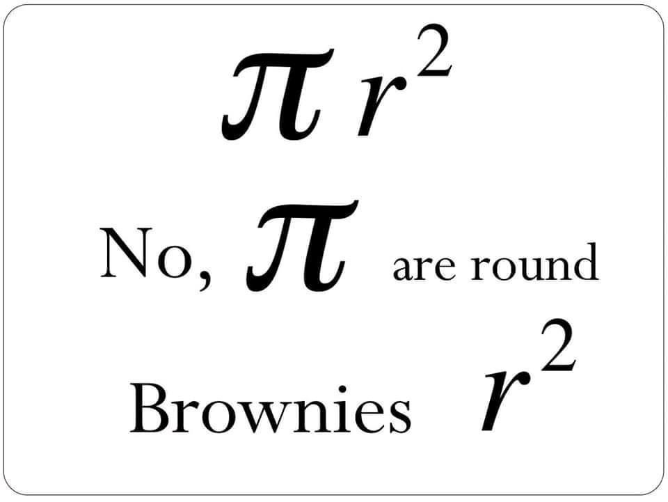 pie+are+round+brownies