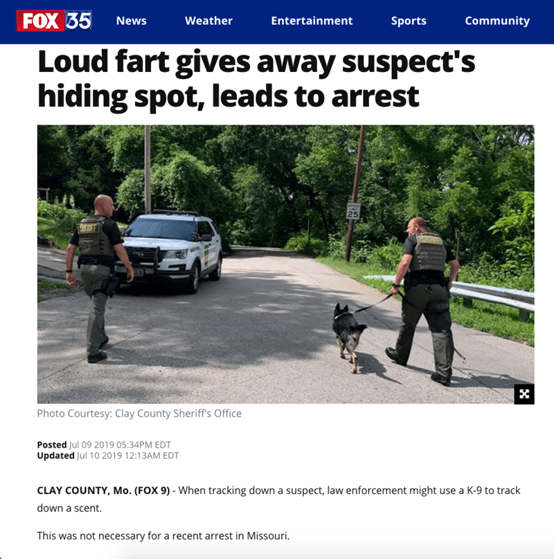 loud+fart+leads+to+arrest