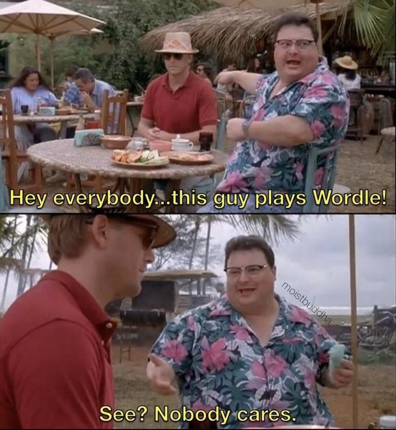 no+body+cares+if+you+play+wordle