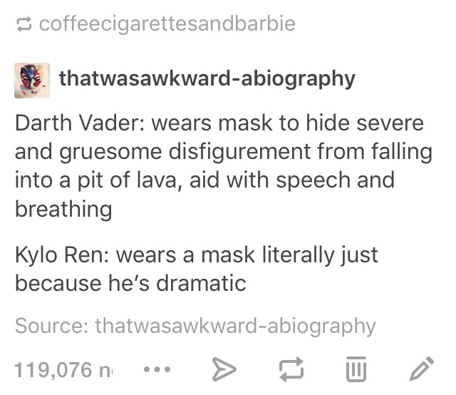 kylo+ren+is+so+dramatic