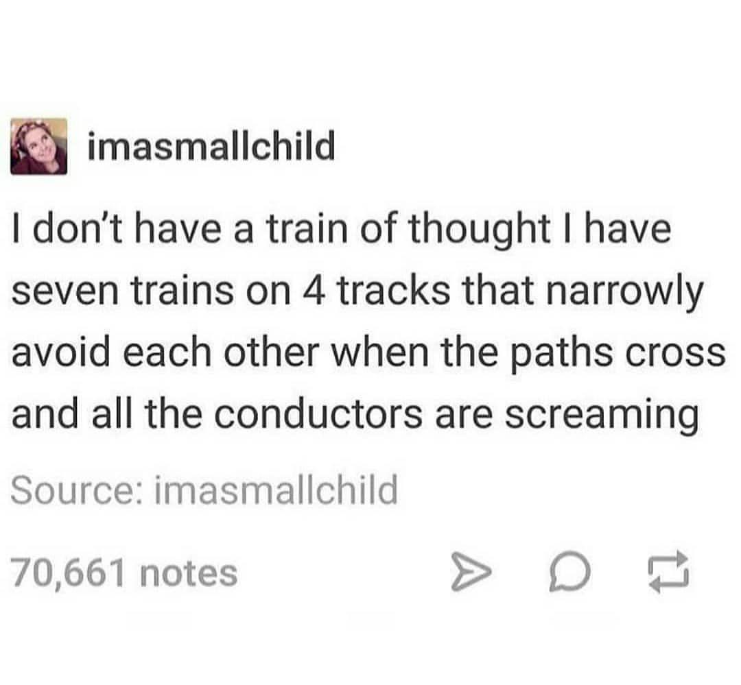 train+of+thought