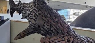 a+hammerhead+shark+sculpture+made+out+of+hammers