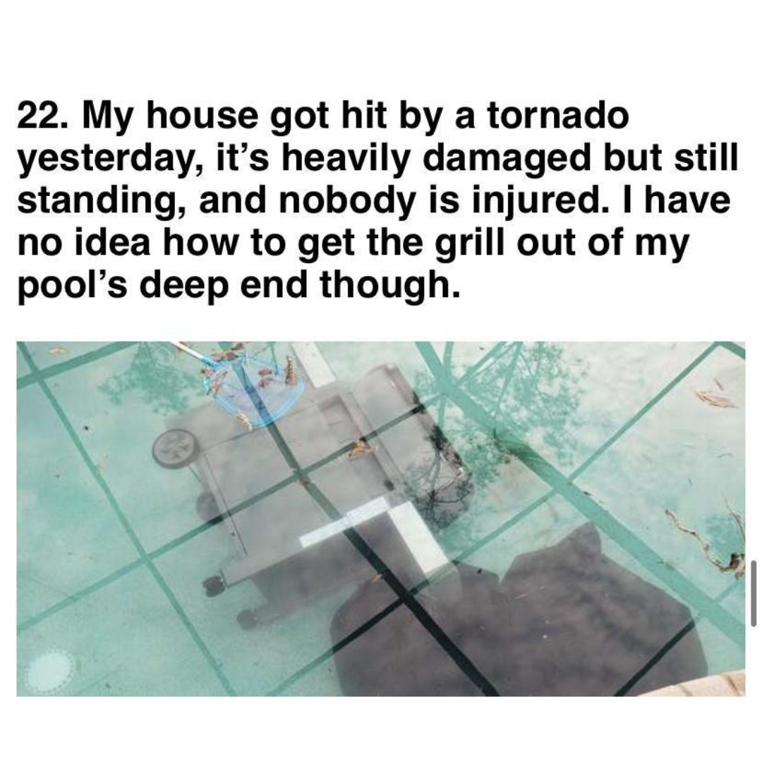 his+grill+went+for+a+swim