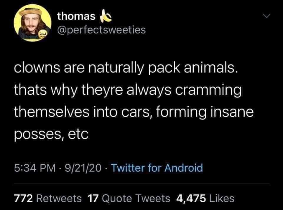 clowns+are+pack+animals