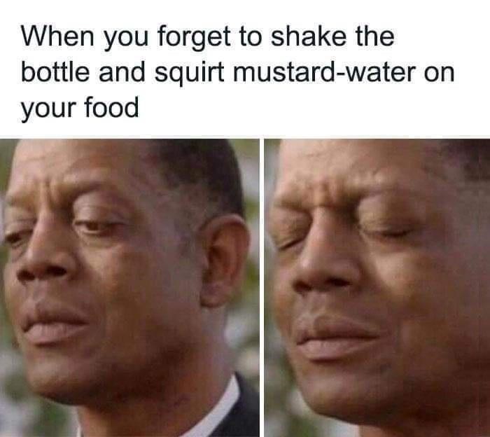 mustard+water