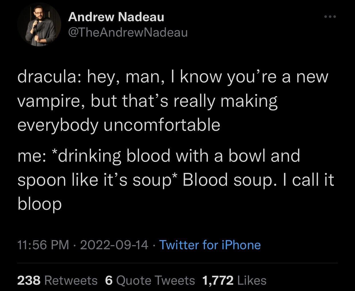 blood+soup
