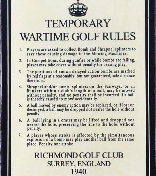 wartime+golf+rules