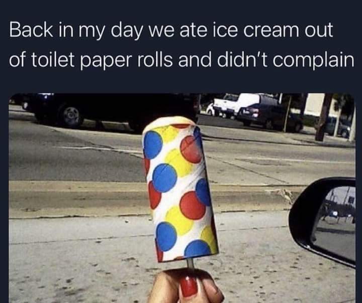 toilet+roll+paper+ice+cream+just+hits+different