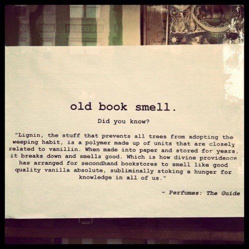 how+old+book+smell+is+created