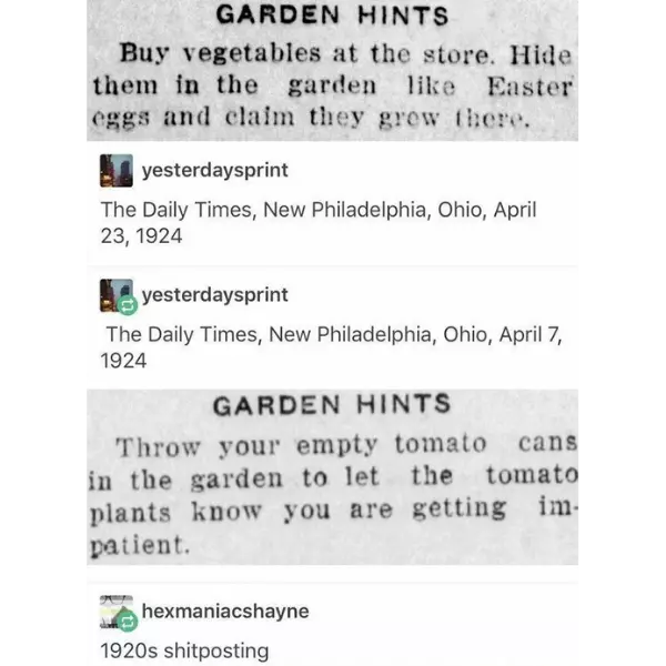 shitposting+since+1920