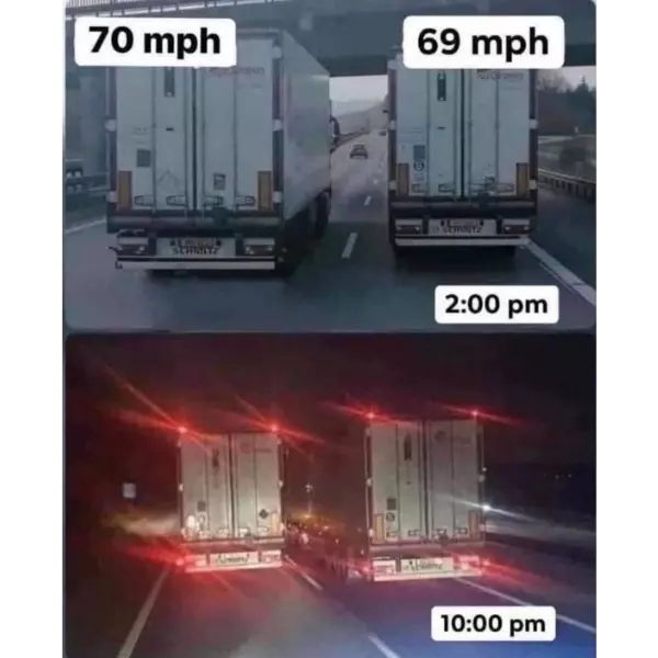 how+trucks+pass+each+other